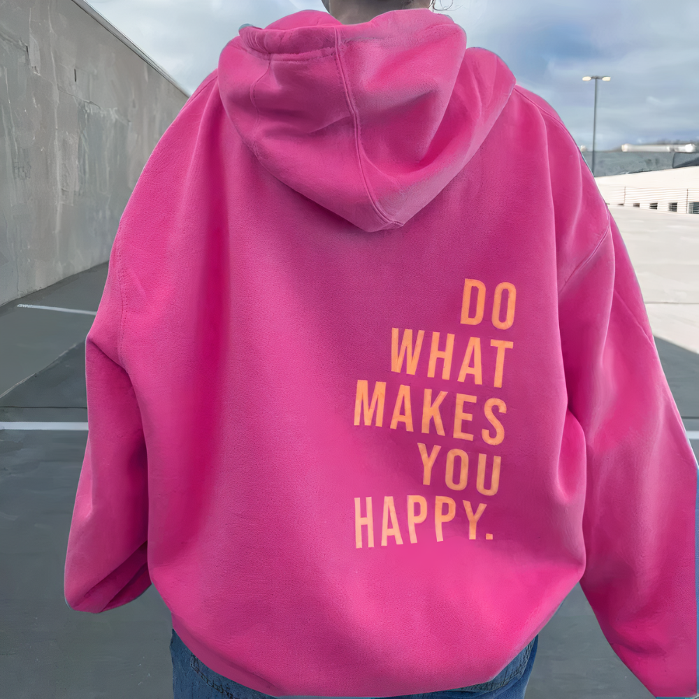 Dimitra - Φούτερ “Do What Makes You Happy”