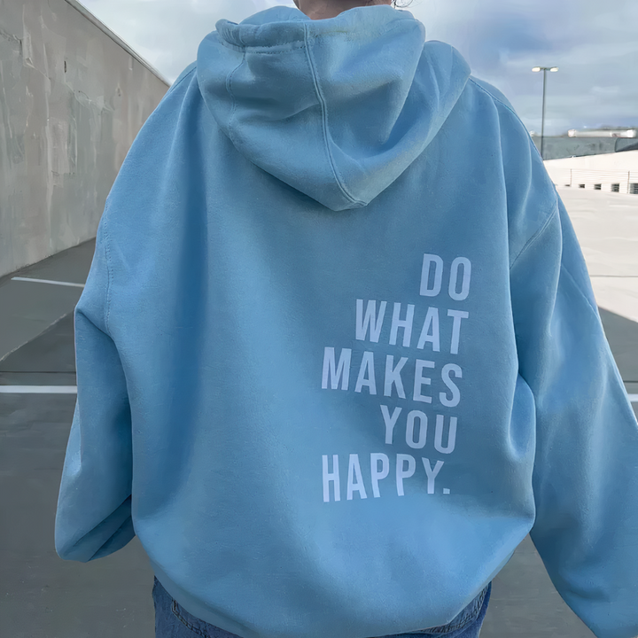 Dimitra - Φούτερ “Do What Makes You Happy”